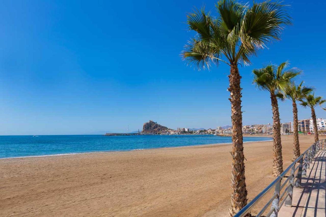 Primera Linea De Playa Con Vistas Al Mar Aguilas Bagian luar foto